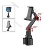 1Pc Universal 360 Adjustable Car Tablet Stand Holder,Car Cup Phone Holder Mount,Auto Cup Cradle for 4.7-13 in Tablet IPhone IPad