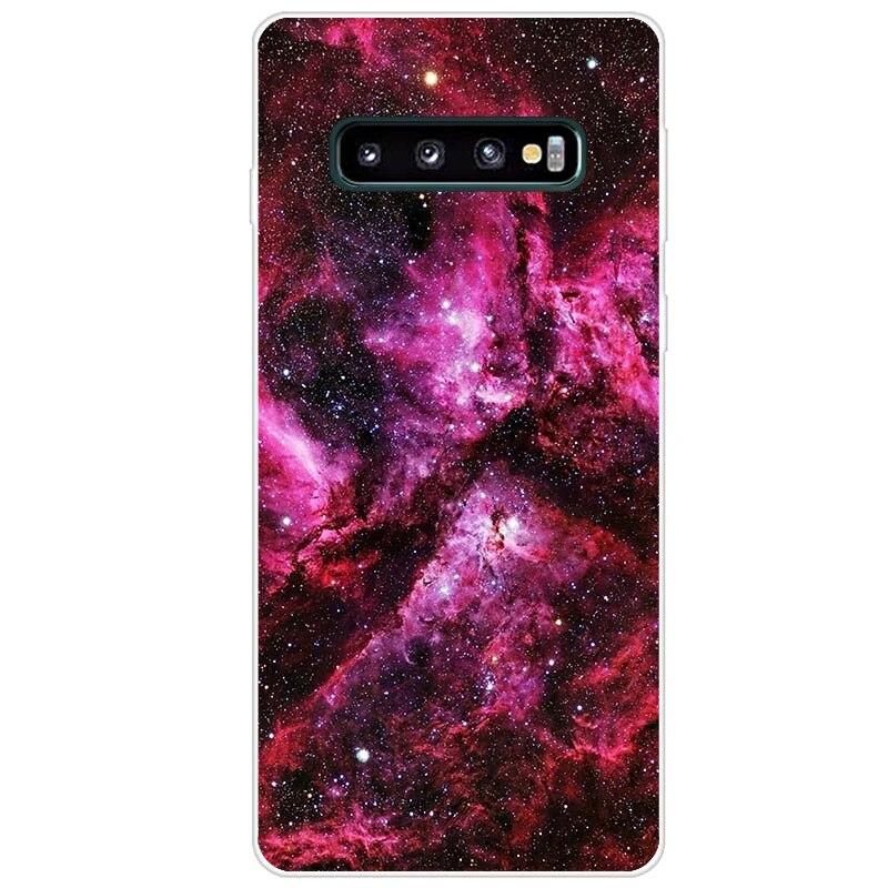 Новейший чехол из ТПУ с принтом для Samsung Galaxy S10 S10 + чехол для телефона Samsung S10 Plus S10e, задняя крышка, бампер Fundas Coque