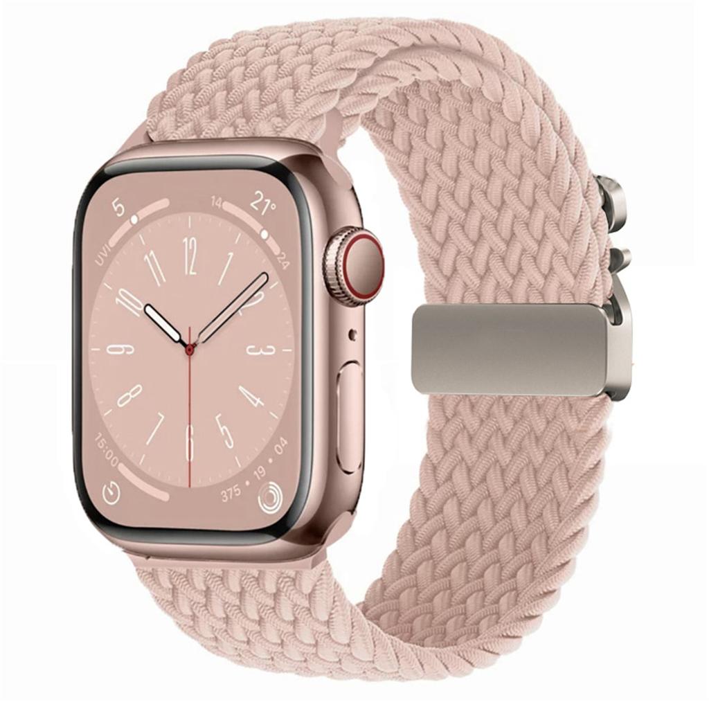 1Pcs Nylon Apple Watch Strap for Apple Watch S10 46mm 42mm Ultra 2 49mm 44 45 41 40 38mm Band for IWatch 10 9 6 5 SE 7 8 4 3 Smart Watch Accessories