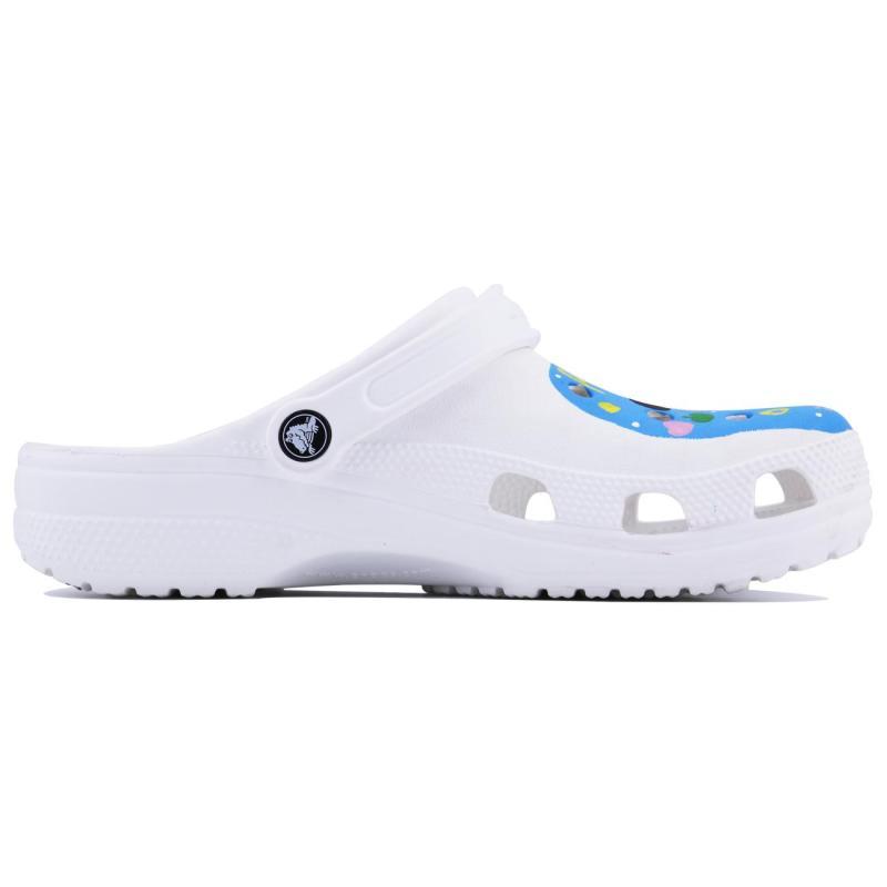 Crocs Классические клоги Panda SDS Клоги Унисекс Белые