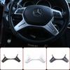 Углеродное волокно для Mercedes Benz C Class W204 C180 C200 2011-13 CarABS, декоративная отделка рулевого колеса E ML GL Class W212 X166