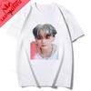 Camiseta Kpop Baekhyun EXO Cotton Short Sleeve Graphic Tshirts Hot Sale Korean Reviews Unisexy Girls Clothes for Fan Gift Tee