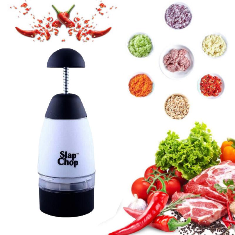 Multi-functional Slap Chop Onion Chopper And Garlic Peeler With Ergonomic Design