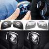 DOG1 2 шт. для VW GTI Polo Golf Tiguan Touareg Scirocco CC Автомобиль Коробка передач Управление Рычаг переключения передач Наклейки Ручка рычага переключения передач Аксессуары