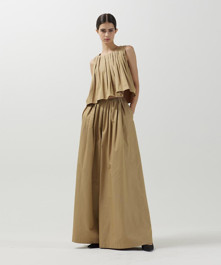 Meuameu Wide Pleated Pants