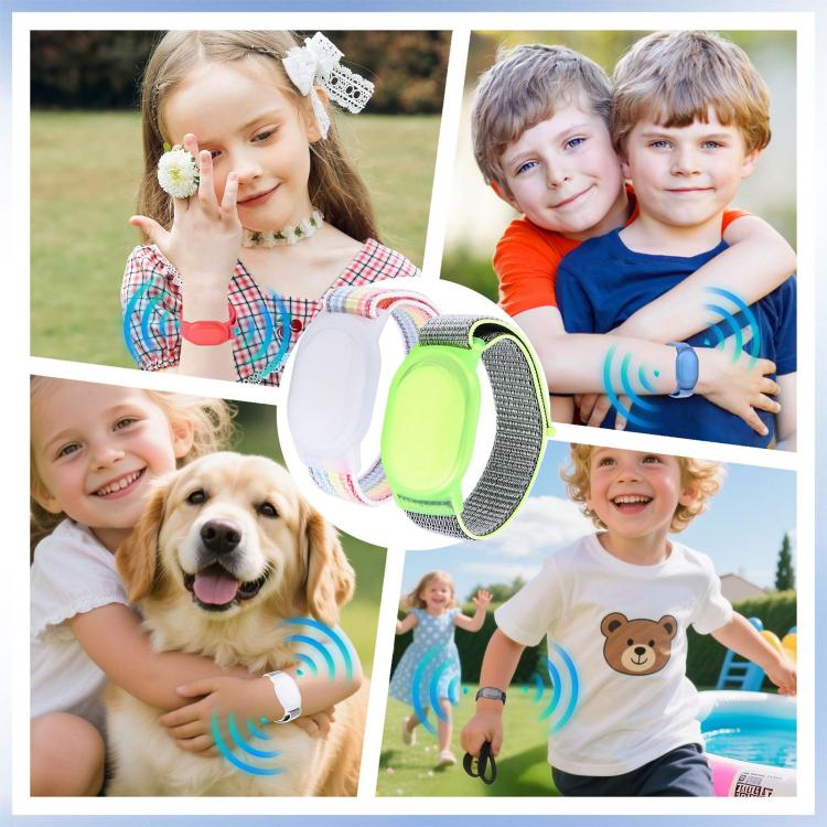 Nylon‑Wristband TPU Protective Case Anti‑Lost Strap For Xiaomi Tag Kids