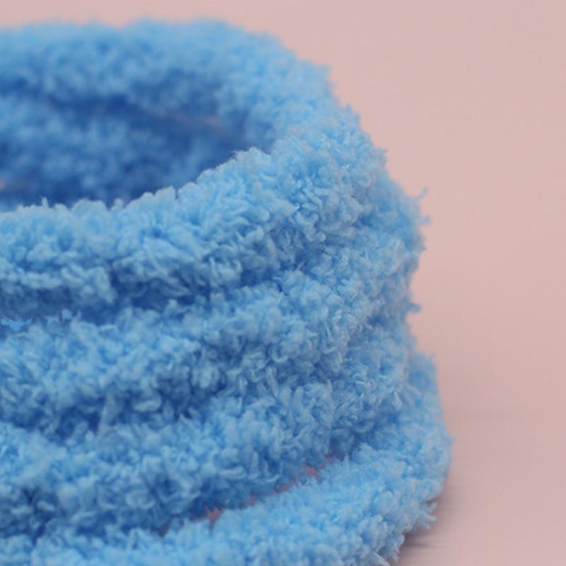 1 шт./1 м плюшевые куклы, скручивающие палочки, ультра-толстый и ультра-плотный плюшевый шерстяной цветной шерстяной топ