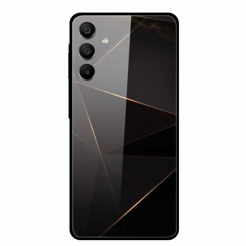 Закаленное Стекло Чехол для Samsung Galaxy A16 5G Задняя Крышка Жесткий Чехол для SamsungA16 Чехол для Телефона Fundas Крутой Защитный Милый Бампер
