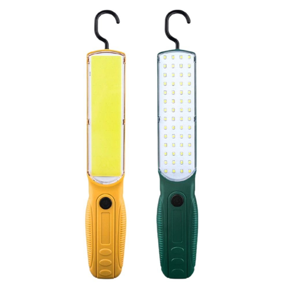 Strong LED Work Light With Magnet Rechargeable Lamp Portable Handheld Floodlight Outdoor Use