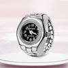 Vintage Roman Quartz Watch Zinc Zinc Alloy Finger Watch Ring Cool Rings Jewelry Clock  Man