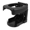 2/1Pcs High-quality Folding Car Cup Holder Black Drink Holder Multifunctional Drink Holder Auto Supplies Car Cup Car Styling