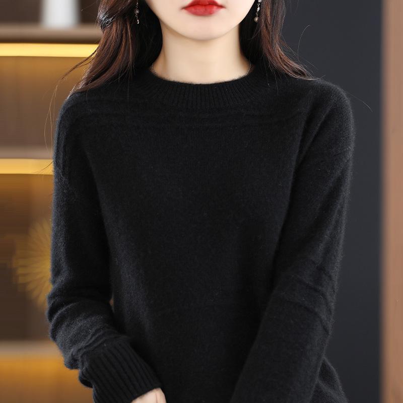 MODERN NEW SAGA Зима Мягкая теплая Свитера Трикотажный пуловер Осень Женский джемпер Вязаный топ