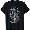 Jackalope Грибной Заяц Кролик Темный Фейрикор Лесной Ужас Футболка