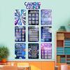 Funrous 10 Pcs Calming Corner Posters Space Themed Classroom Feeling Emotion Charts Mental Health Poster Decorations Calm Down Wall Art for Students