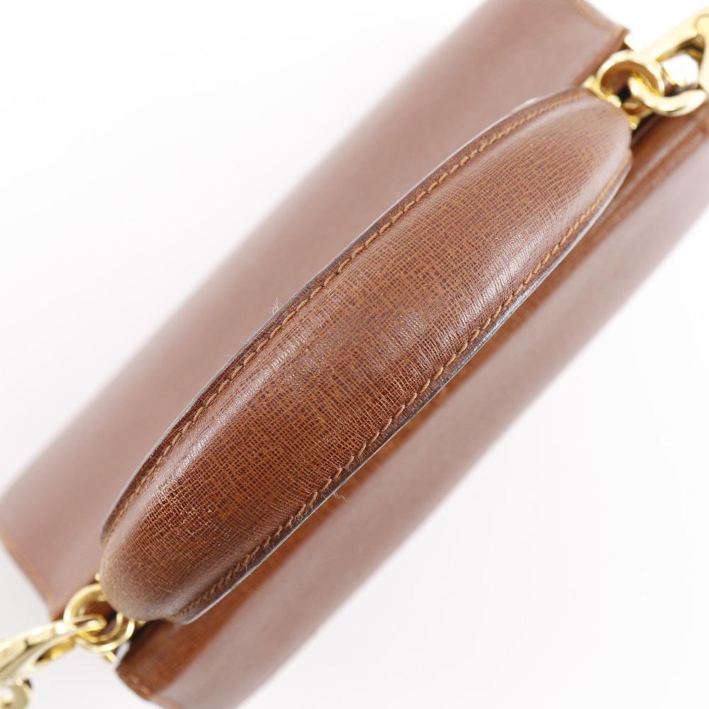 Salvatore Ferragamo 2WAYShoulder Handbag DK-216167 Vintage Brown Leather Women Used