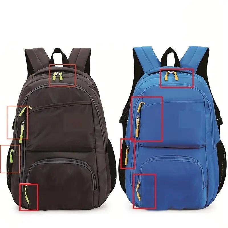 20 шт. съемник на молнии, сменный зажим для веревки, фиксатор сломанной пряжки, язычок шнура на молнии, дорожная сумка, чемодан, палатка, рюкзак