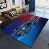 Racing Supercar Large Rug for Living Room Auto Parts Black Carpet Bedroom Area Rug Bathmat Soft Rug Home Decoration