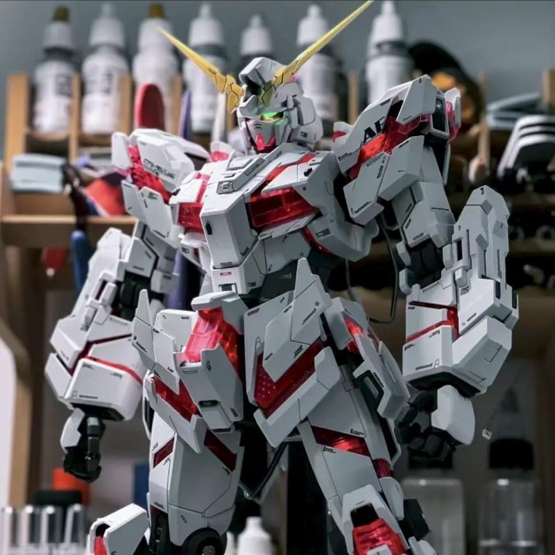 Bandai Собранная модель HG Unicorn 1/144 Джим Спартак Марк Меха Игрушка Украшение Подарок Модель Фигурки Действия Аниме Фигурка Коллекция