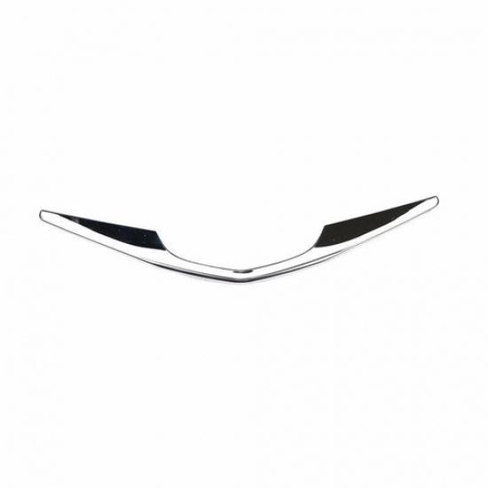 Fit For Cadillac CT6 2016- Chrome Steel Steering Wheel Frame Cover Trim 1PCS