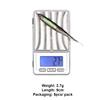5pcs/pack 90mm  PVC Needle Tail Soft Plastic Lures with Tube