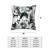 My Hero Academia Deku Manga Collage 2 Pcs Square Pillowcase Pillow Cover Cushion Decor Comfort Throw Pillow For Home Sofa
