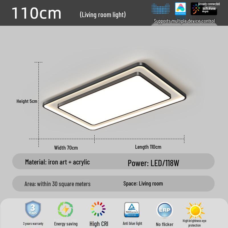 Minimalist High-End Italian Ceiling Light - 2025 Model for Living Room