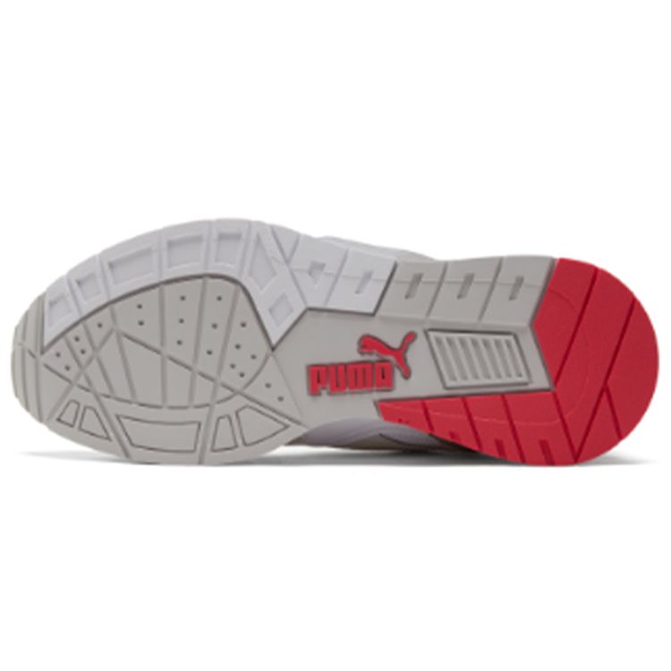 Puma Кроссовки Mirage Mox Унисекс Бело-серые с красным 381014-04