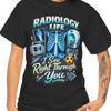 Футболка Radiology Life I See Right Through You | Рентгеновский скелет, Медицинский техник