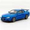 BBR NISSAN SKYLINE II BNR34 BAYSIDE BLUE Completed Product 1/43 GT-R V-SPEC