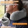 U Shaped Memory Foam Neck Pillows Plane Pillow Set with Eye Mask & Earplugs Sleeping Airplane Pillow Cervical Healthcare Bedding