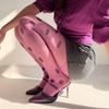 Translucent Polka Dot Tights Ultra-thin Printed Pantyhose Sheer Pantyhose  JK Skirt Accessories