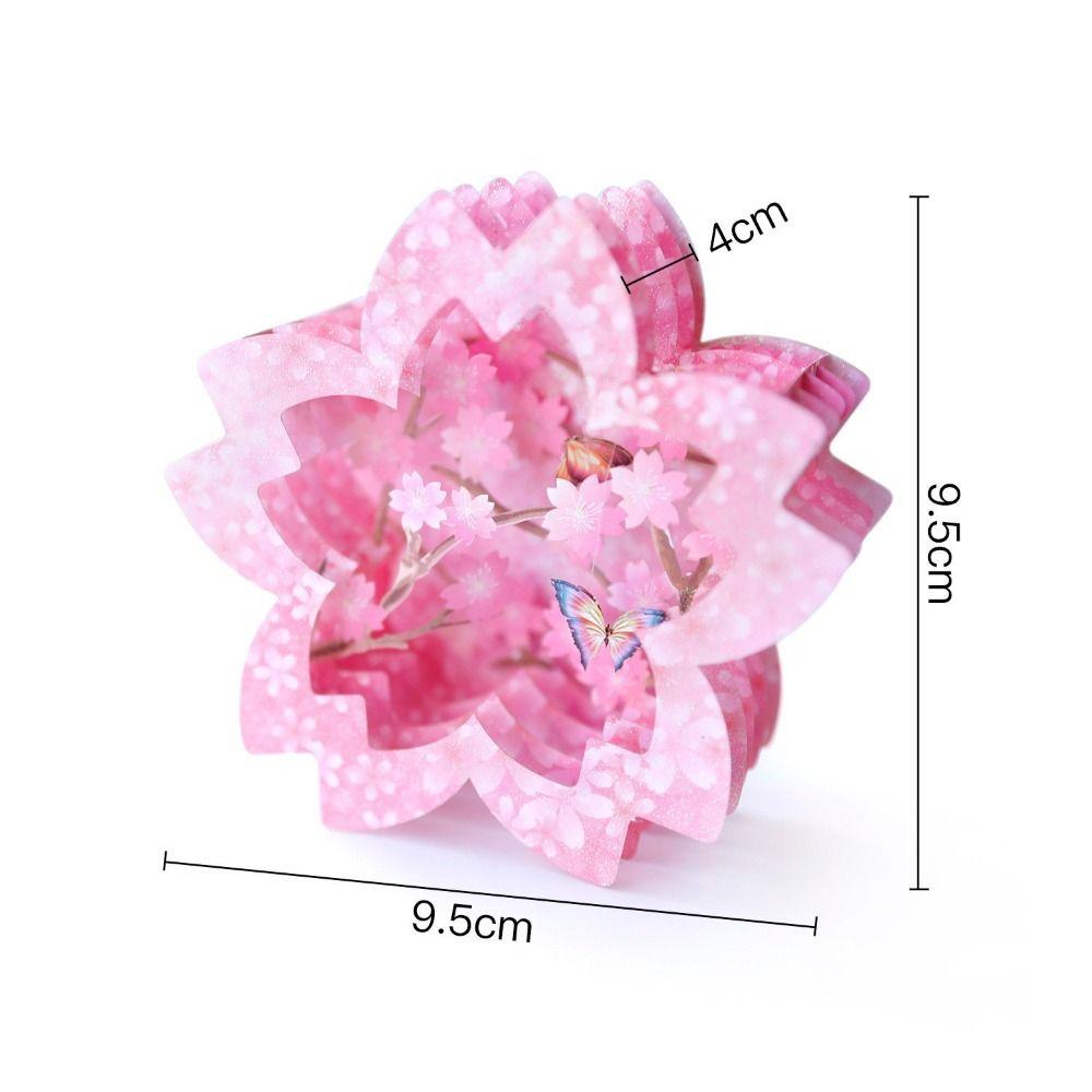 Handwriting 3D Pop-Up Valentine's Day Cards 3D Love Postcard Festival Decoration