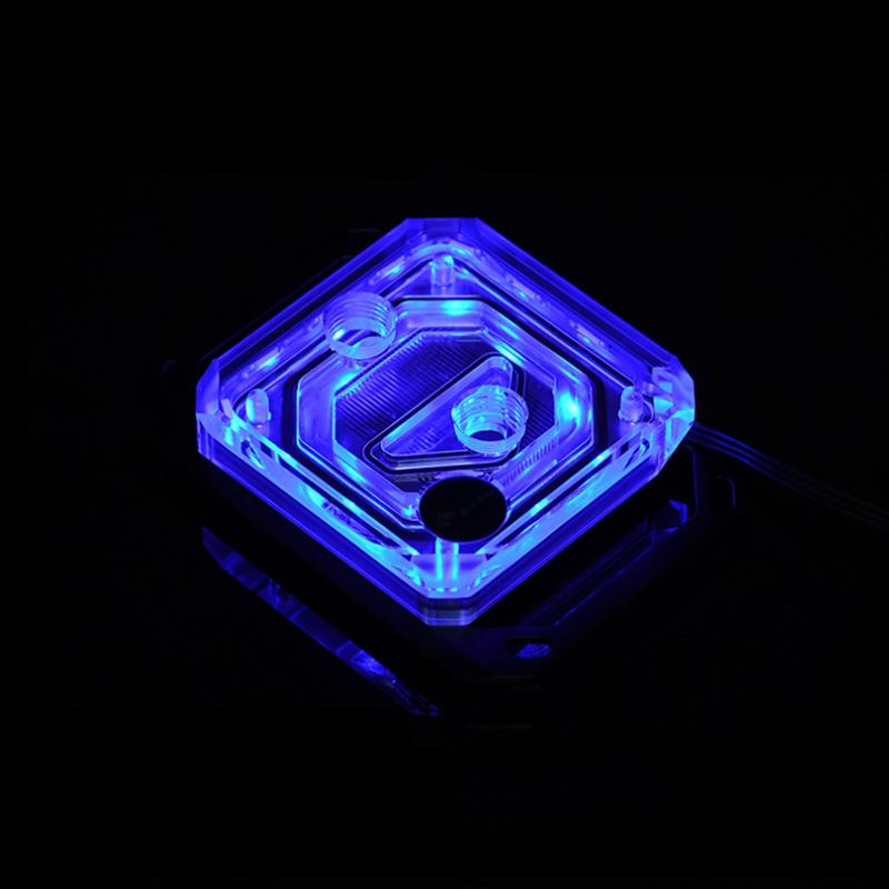 Bykski Водоблок для процессора CPU Block Cooler Для AMD Ryzen 9/7/5 AM5,AM4,AM3 Процессора,CPU-XPR-C-M