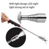 1шт телескопический подборщик со светодиодной подсветкой магнитный присоска железный присоска 0 металлических деталей магнитный присоска инструмент телескопический подборщик