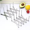Набор из 2 выдвижных подставок для посуды, кухонных кастрюль, крышек, тарелок, сковородок, сушки для посуды, для шкафов, полок, органайзер, подставка, хранение, под раковину, подставка, полка,