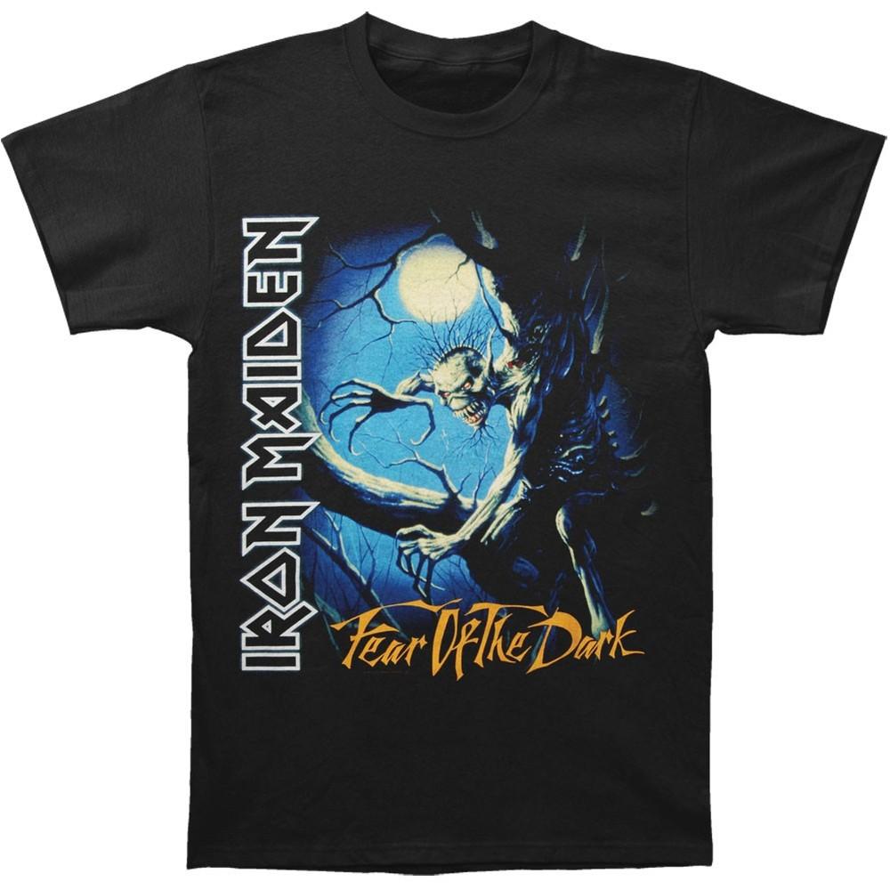 Футболка Iron Maiden Fear Of The Dark Sprite Дерева Размер L Черная Унисекс