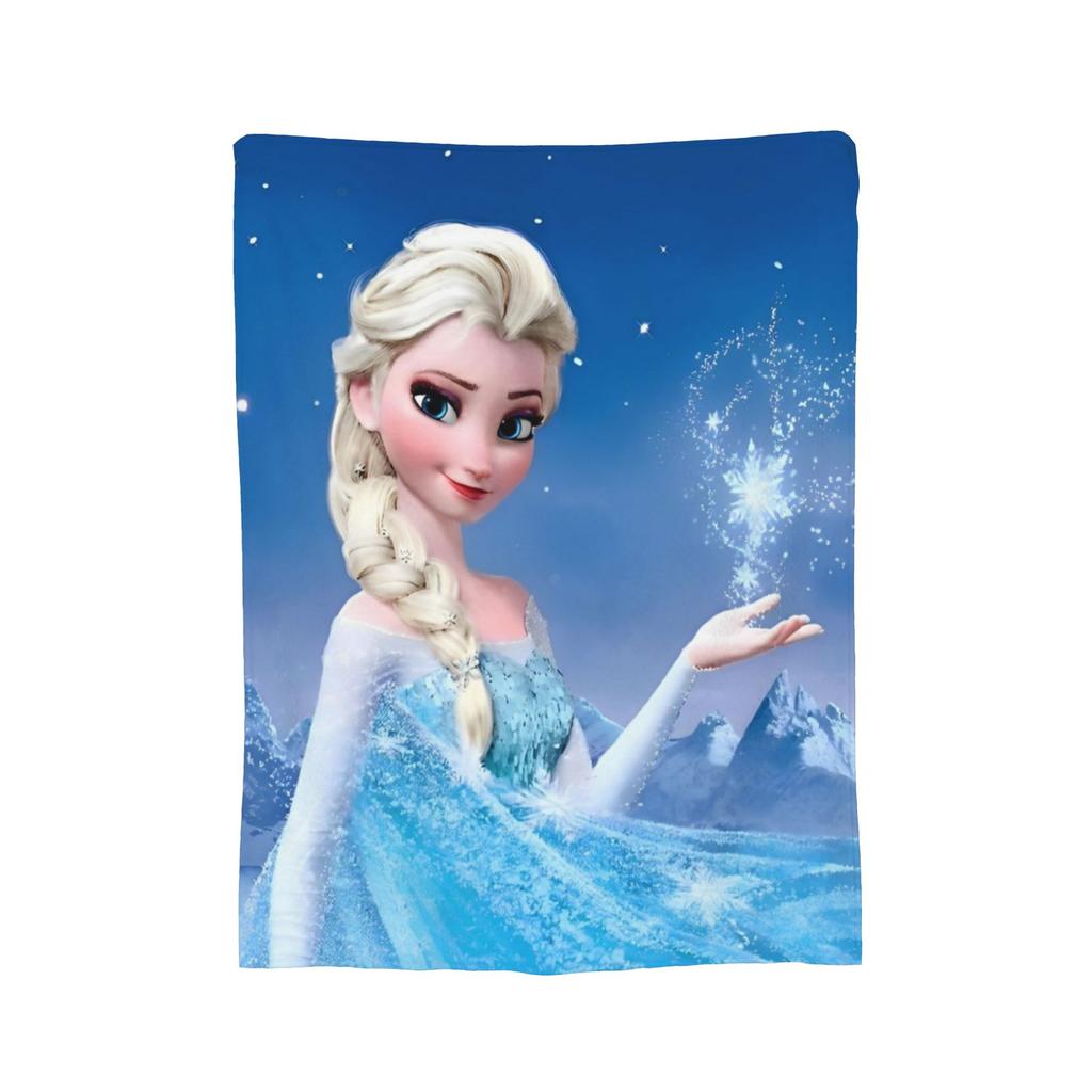 Замороженная Эльза Анна Олаф    Фэнтези Комедия Вязаные Пледы Флис  Супер Теплый Плед для Спальни Дивана Покрывало