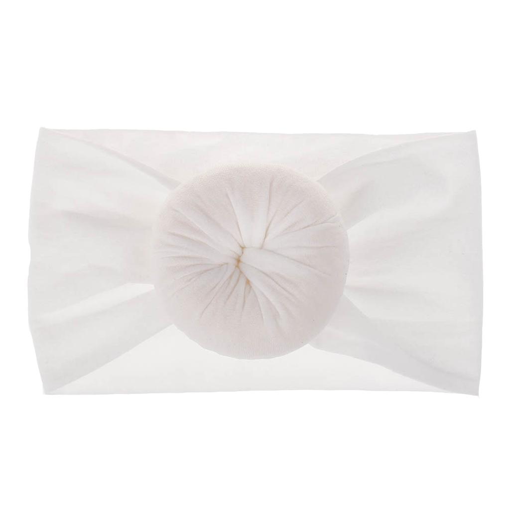 Newborn Baby Boy Girl Solid Knotted Hat  Headwear Cap Hat Accessories