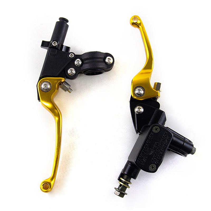 Motorcycle Hydraulic Cylinder Clutch Lever For CRF YZF XR CQR XR CQR KLX RMZ Brake Pump Handle Dirtbike CNC Vehicle Handlebars