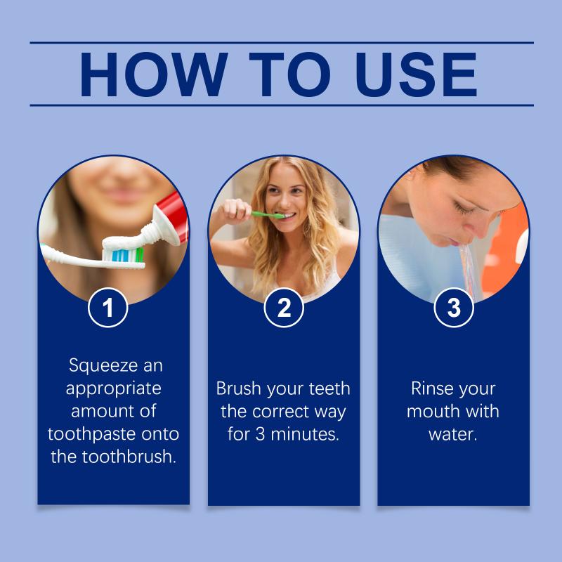 Fluoride Free Toothpaste Dental Caries Repair Anti Decay Brightening Tooth Oral Cleaning Remove Stain Freshens Breath Toothpaste