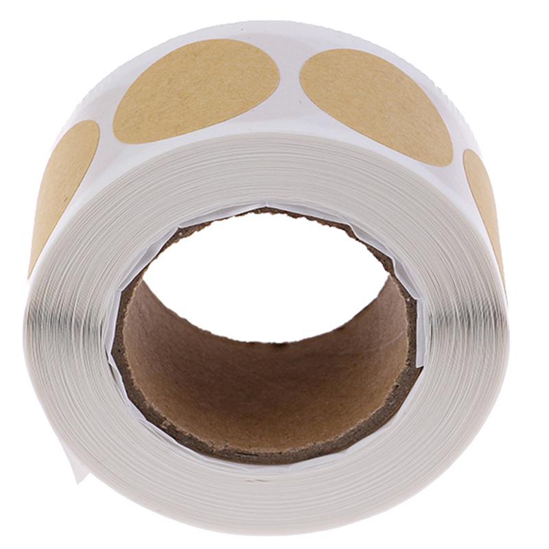 500Pcs/Set Blank Round Craft Stickers Seal Labels Diy Stickers For Package