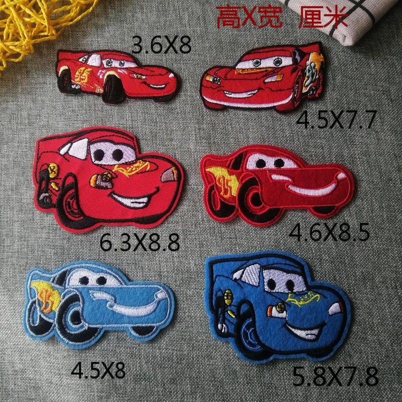 Тачки Pixar, глажка, гладильные и швейные нашивки, милые креативные украшения для одежды, мультяшные наклейки, праздничный подарок