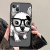 Забавный чехол для телефона с французским бульдогом Для iPhone 17 Pro Max 11 14 15 16 Pro Max 12 13 mini 16 Plus 16e 17 Air Cover