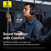 Baseus Bass 30 Max Wireless Headphones Bluetooth 5.3 40mm Bass-Enhancing Diaphragm 50H Over Headset Ultra Low Latency Earphones