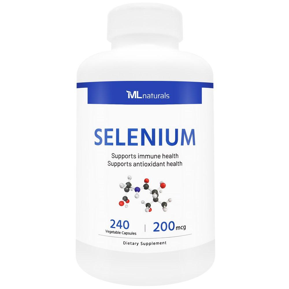 США Быстро MyLife Naturals Селен 200 мкг 1 шт. 240 таблеток