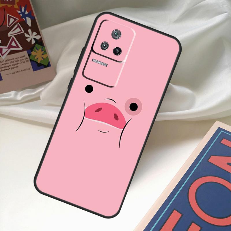 Cartoon Pig Case For Xiaomi 13 14 Ultra 11T 12T 13T Pro 12 Lite POCO X6 M6 Pro X3 X4 X5 M5s F3 F5 Cover