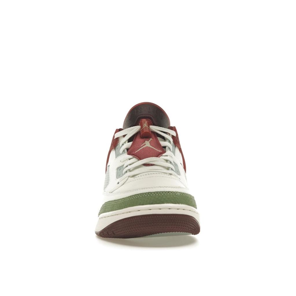 Air Jordan Spizike Low Year of the Dragon Men Sneakers White Sail Oil-Green FJ6372-100