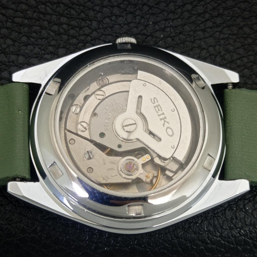 ВИНТАЖНЫЕ ОТРЕСТАВРИРОВАННЫЕ МУЖСКИЕ АВТОМАТИЧЕСКИЕ ЧАСЫ SEIKO 6309A ЯПОНИЯ ЗЕЛЕНЫЙ ЦИФЕРБЛАТ a442744-1