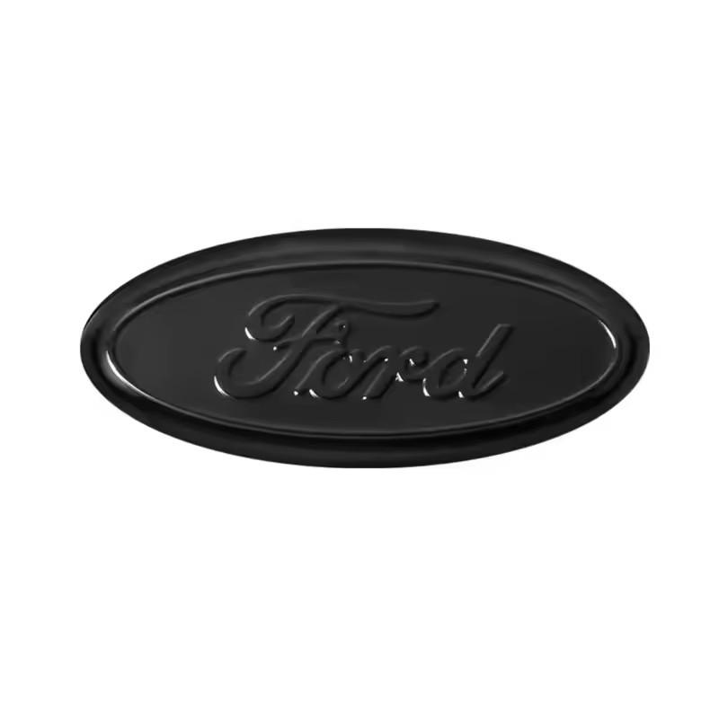 xqzvd1 Car Front Grille Logo Hood Emblem Sticker Trunk Badge Accessories For Ford Focus Mk2 Mk3 Fiesta Mk7 Mondeo Ranger Escape Mustang