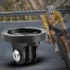 Bike Camera Headlight Adapter Aluminum Alloy Bicycle Computer Holder Base Lightweight Cycling Front Light Bracket Adapter